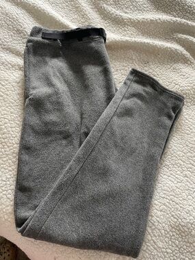 Patagonia Men's Gray Fleece Joggers with Integrated Belt